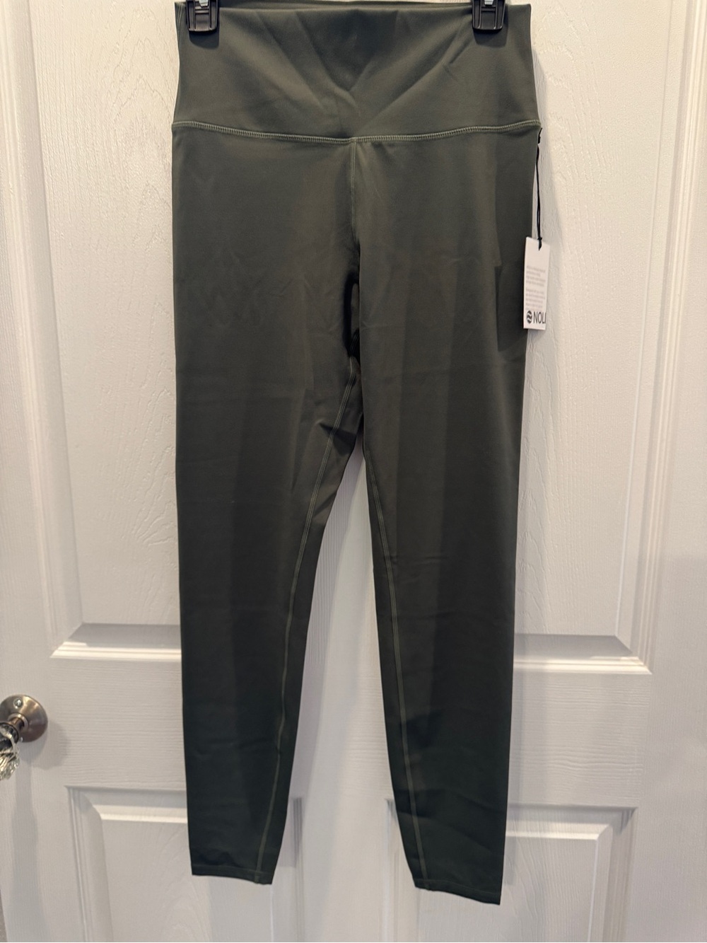 Noli Olive Green High-Waist Women’s Leggings